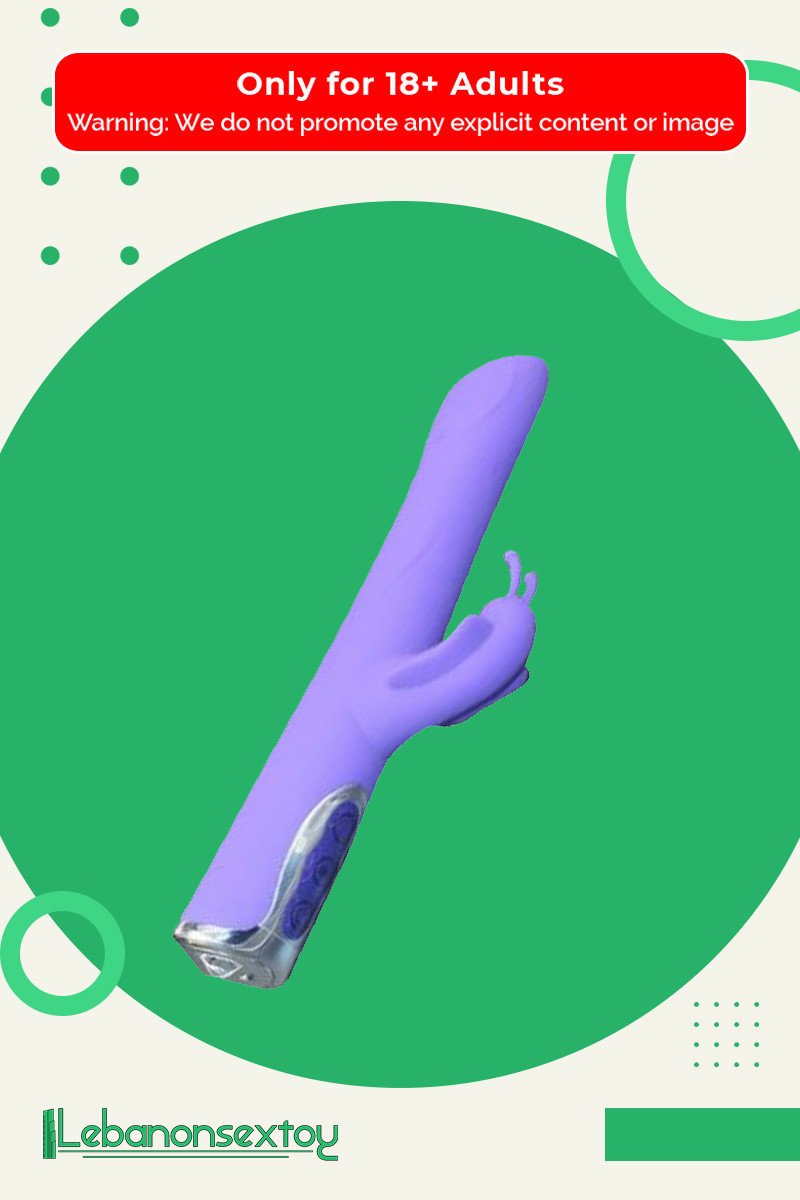 Black T-Transfer Beads Stick Rabbit Vibrator RV-021