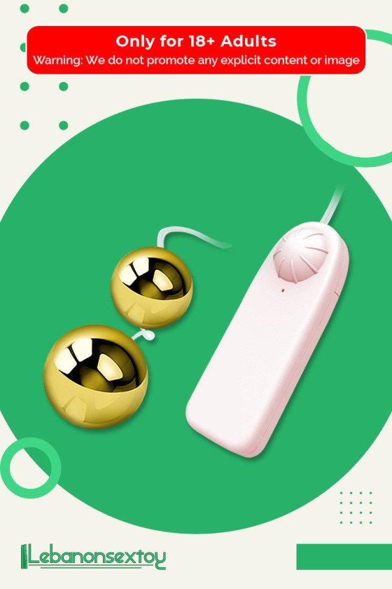 Multi Speed Golden Ben Wa Vibrating Balls Anal Vaginal BV-013