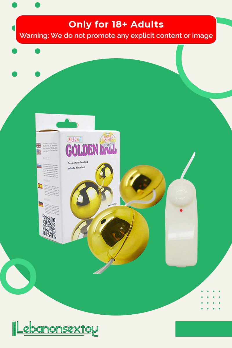 Multi Speed Golden Ben Wa Vibrating Balls Anal Vaginal BV-013