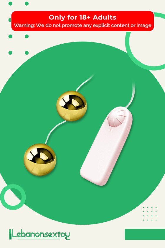 Multi Speed Golden Ben Wa Vibrating Balls Anal Vaginal BV-013
