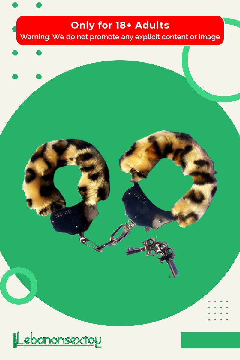 Fetish Fantasy Furry Cuffs in Leopard BDSM-005
