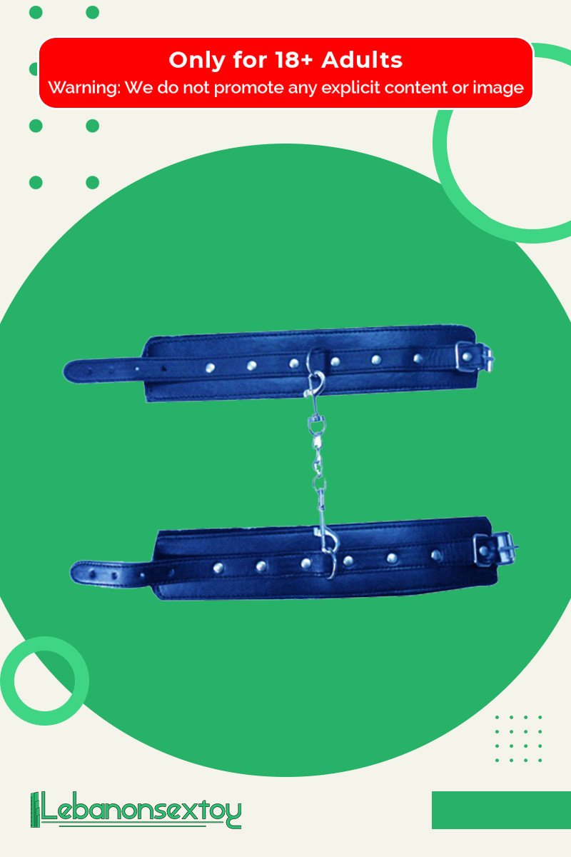 Premium Leather Naughty Nurse Wrist Cuffs Bondage Gear BDSM-021