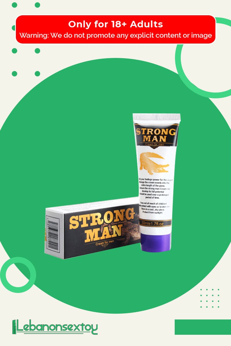 Strong Man XXL Big Dick Penis Enlargement Cream PEC-008
