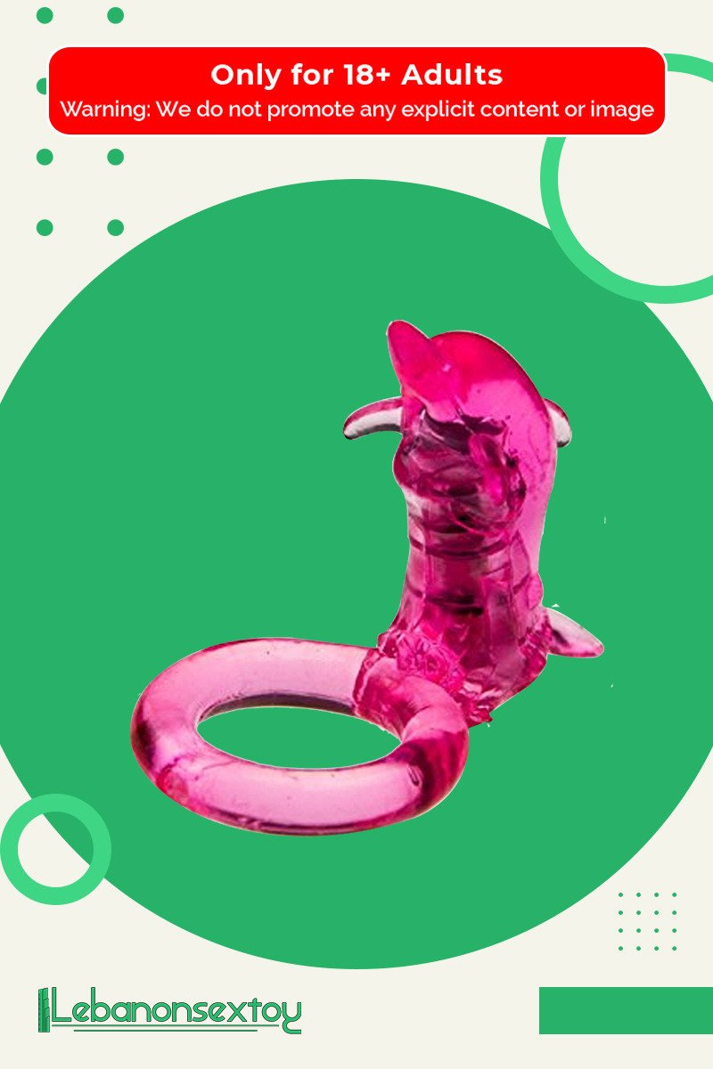 Dolphin Cock Ring Vibrator CR-005