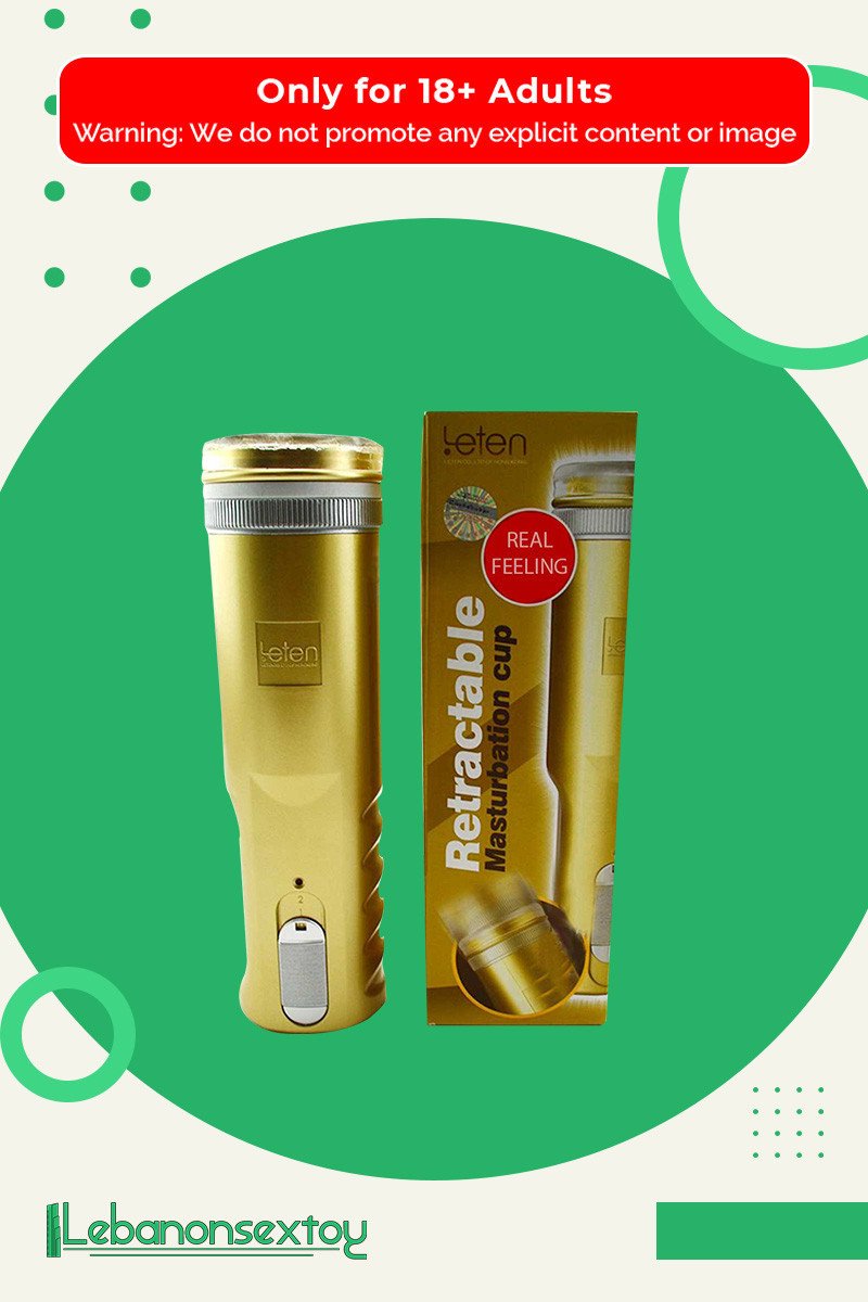 LETEN Retractable Masturbation Cup MS-037