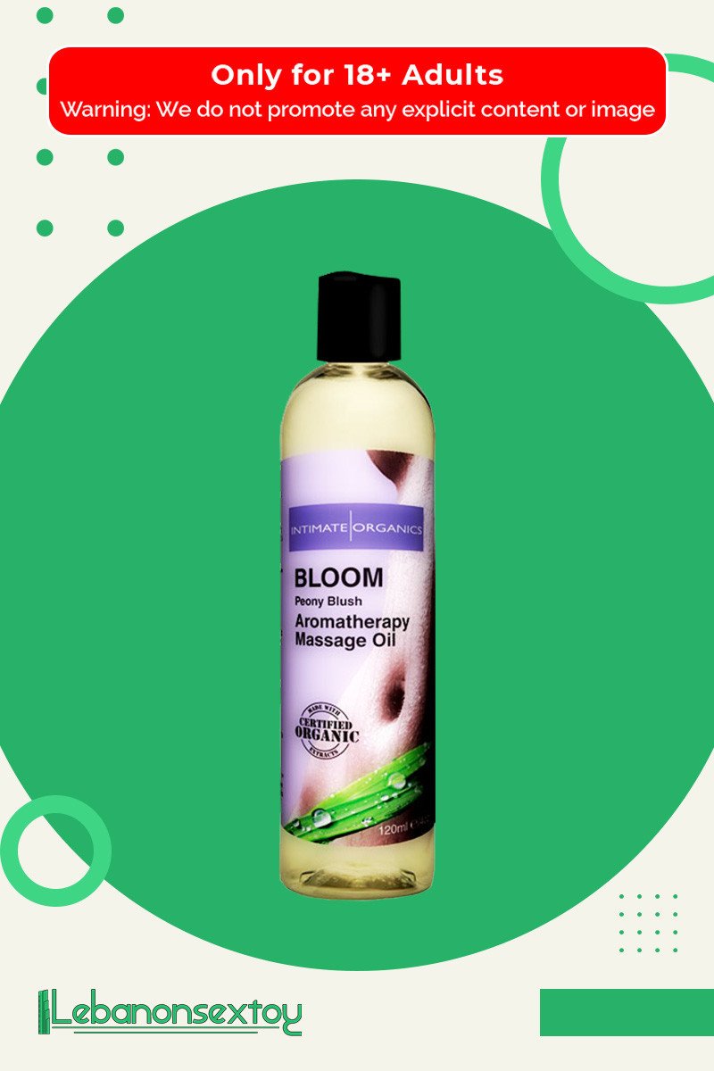 BLOOM AROMATHERAPY MASSAGE OIL - Peony Blush 120ml CGS-016