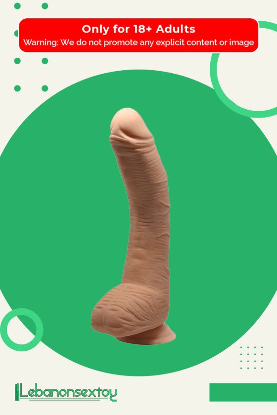 Realistic Non-vibrator with Round Balls and Suction Base RSNV-029