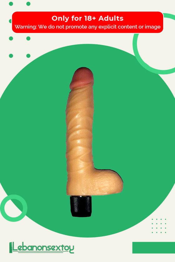 Realistic Penis with Vibrations And Real Feel Balls RSV-074