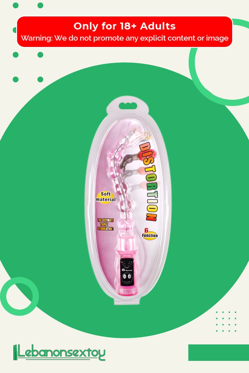 Bendable Anal Dildo with 6 Vibration Settings AD-034